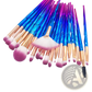 Makeup Brush Set 20 Piece Rose Gold and Glitter