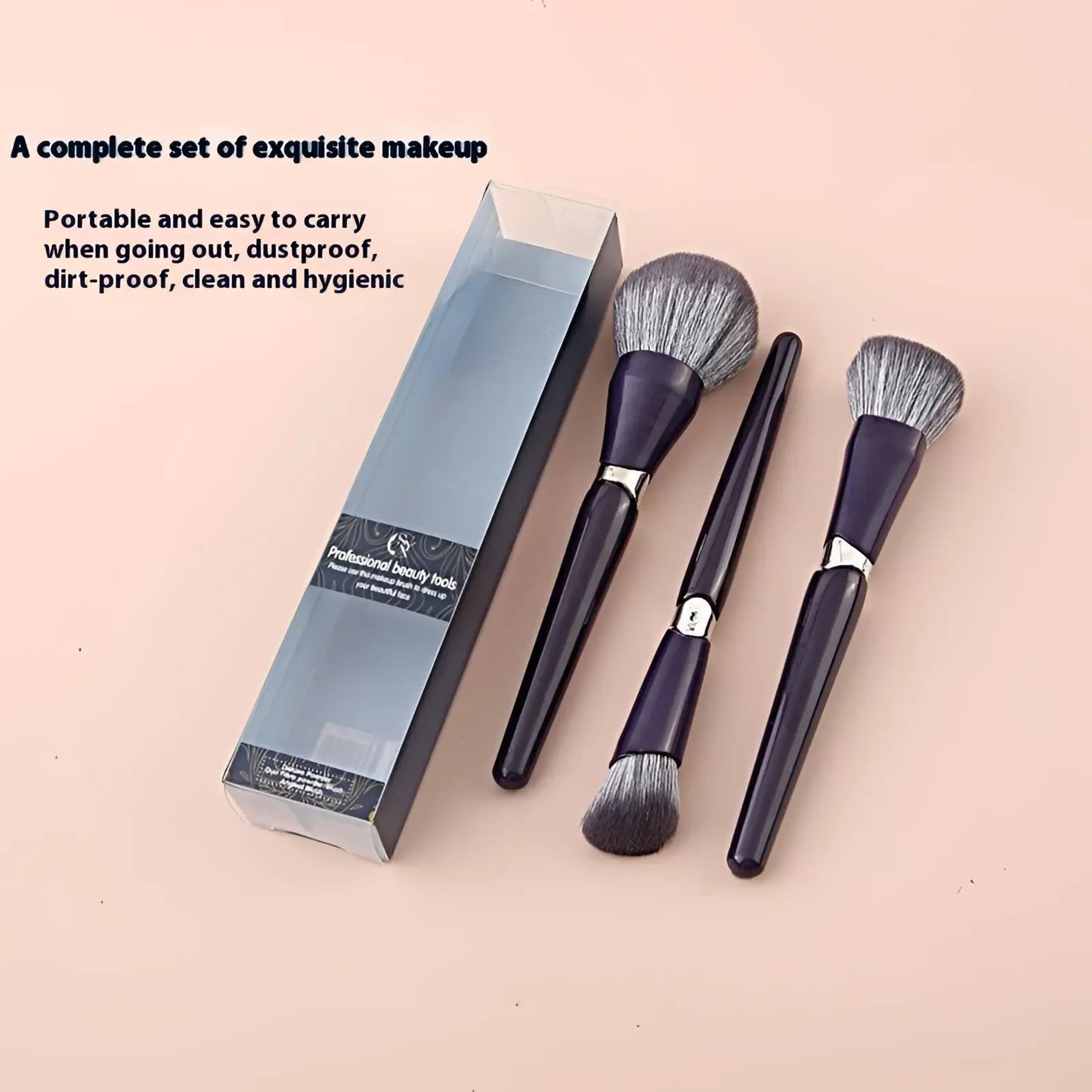 Makeup Brush Set Soft Hair Face Powder Tool