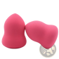 Makeup Sponge Pink Teardrop Hydrophilic Foam 2 Pack