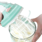Manual Hand Crank Egg Whisk and 1200ml Food Mixer