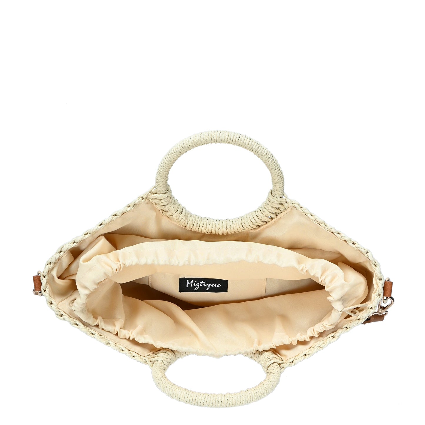 Mari Straw Satchel