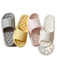 Massage Slippers Honeycomb Textured Rubber Slides
