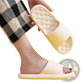 Massage Slippers Honeycomb Textured Rubber Slides