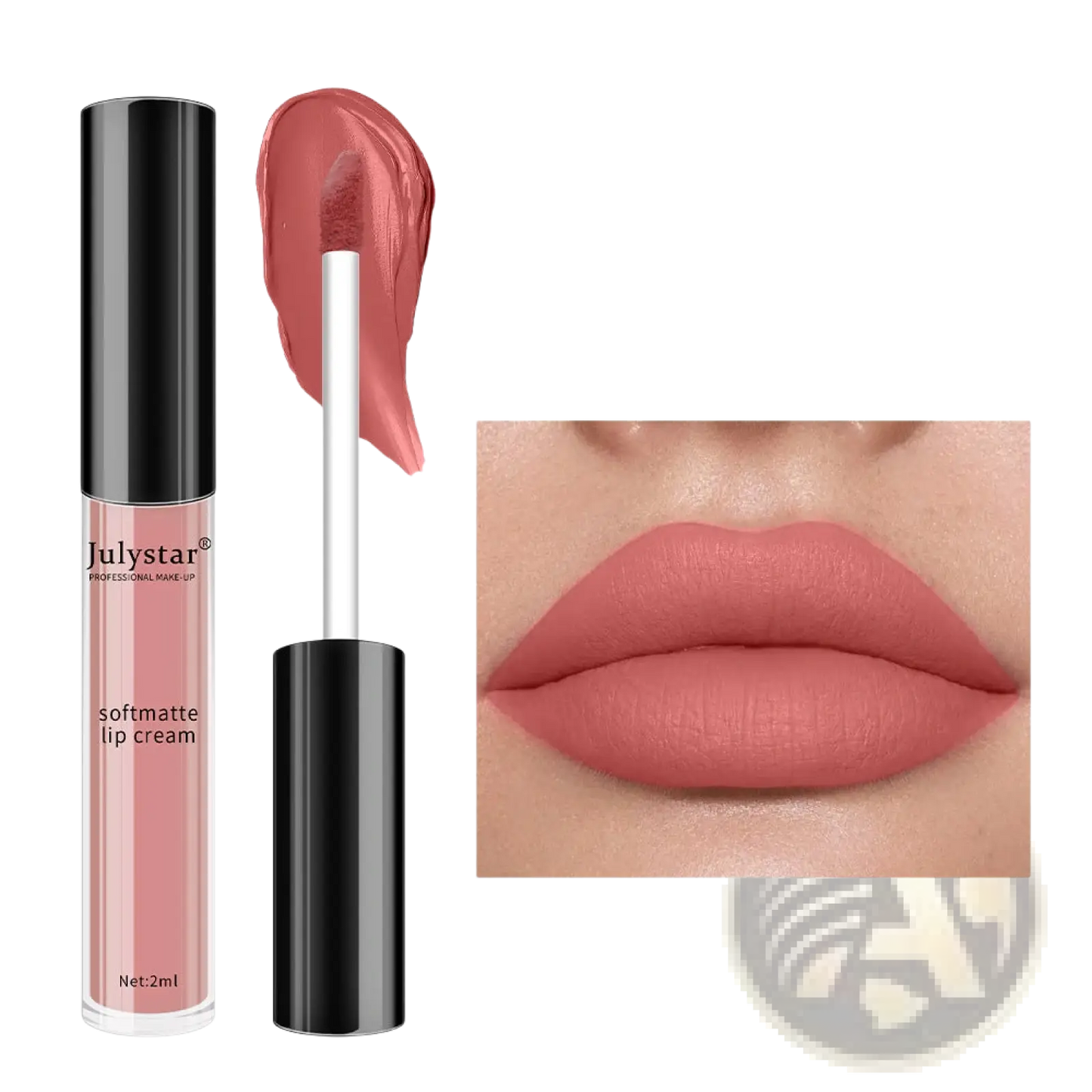 Matte Lip Cream Nonstick Liquid Lipstick 2ml