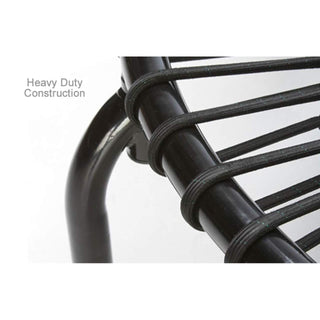 JumpSport 250 Fitness Rebounder Mini Trampolim e Acessório de Barra de Apoio, Preto