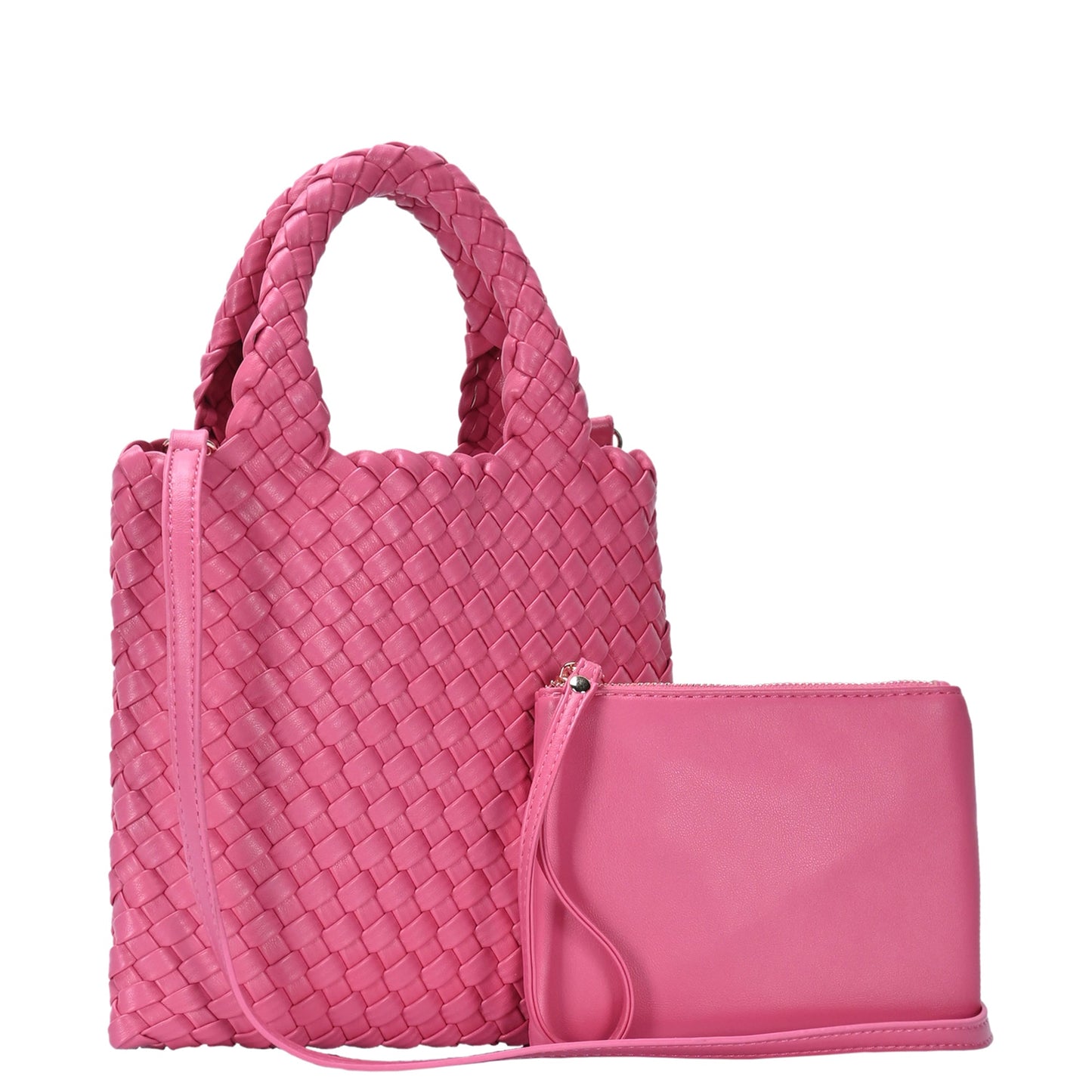 Melody 2 in 1 Wristlet Pouch Woven Crossbody