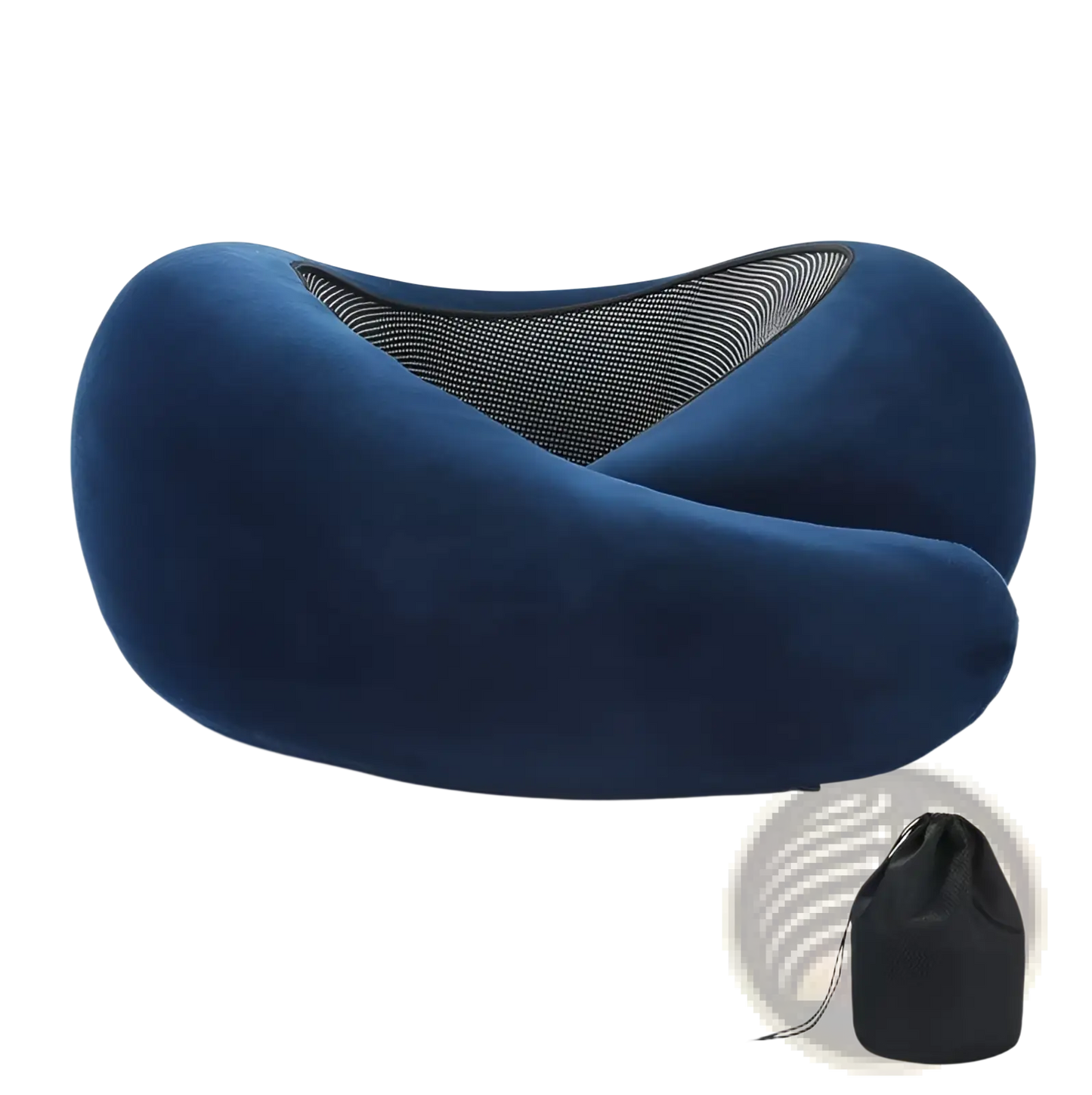 Memory Foam Travel Neck Pillow Adjustable Support