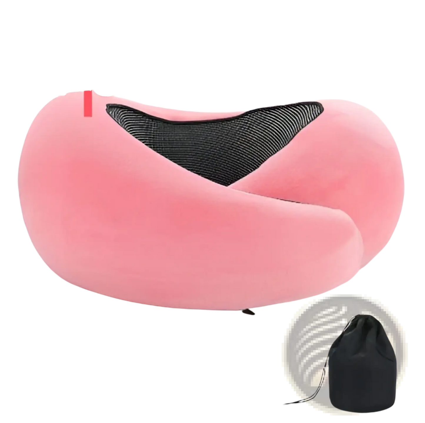 Memory Foam Travel Neck Pillow Adjustable Support
