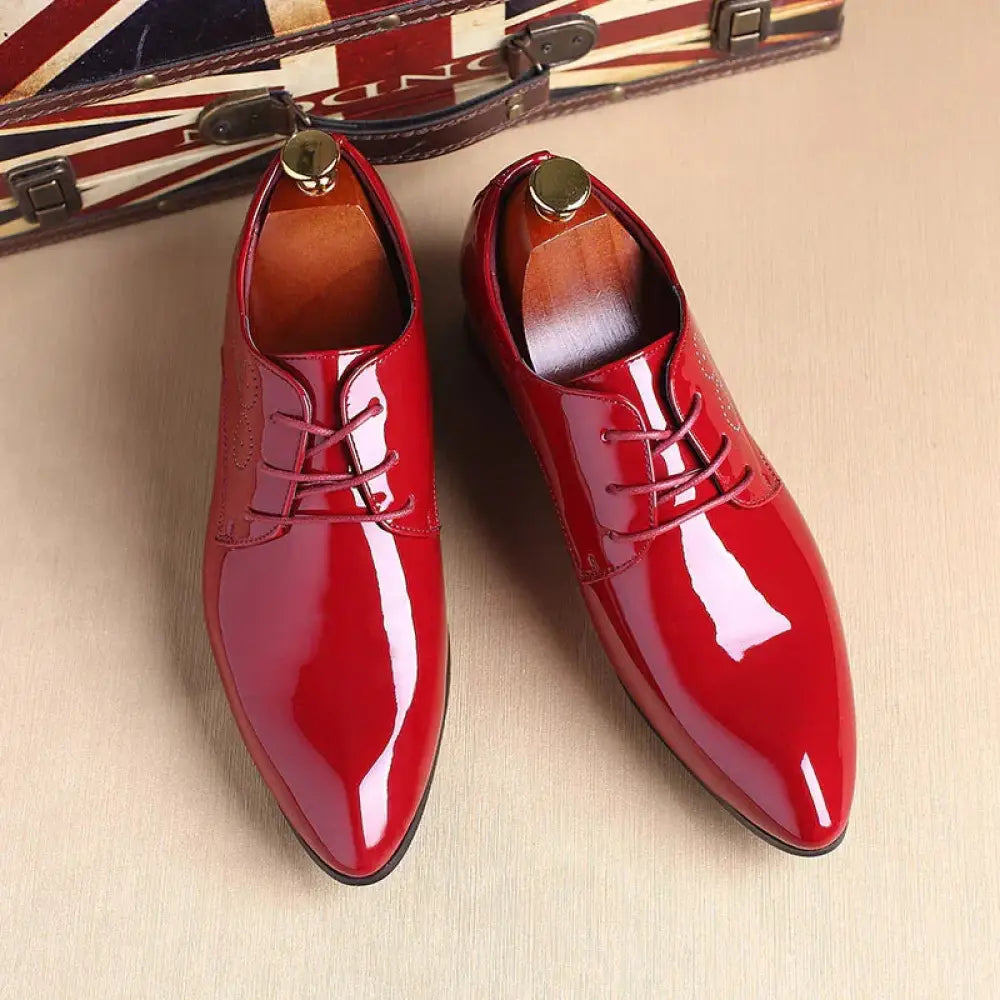 Men's Premium Leather Slip-on Driving Loafers