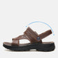 Men's Adjustable Genuine Leather Summer Beach Sandals