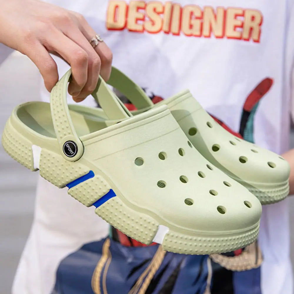 Men Breathable Waterproof Eva Beach Clogs