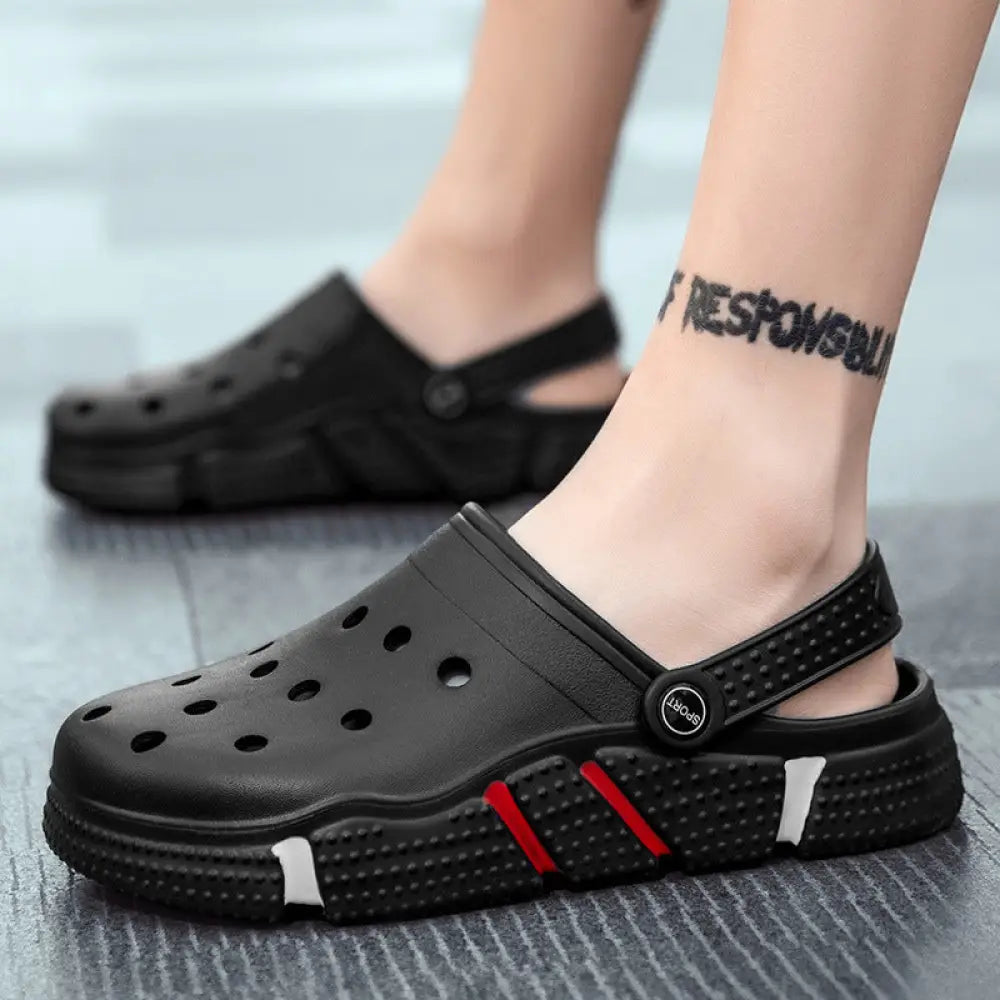 Men Breathable Waterproof Eva Beach Clogs