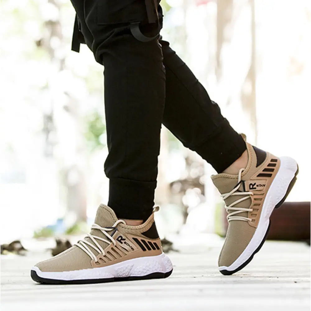 Men's Breathable Mesh Athletic Sports Sneakers