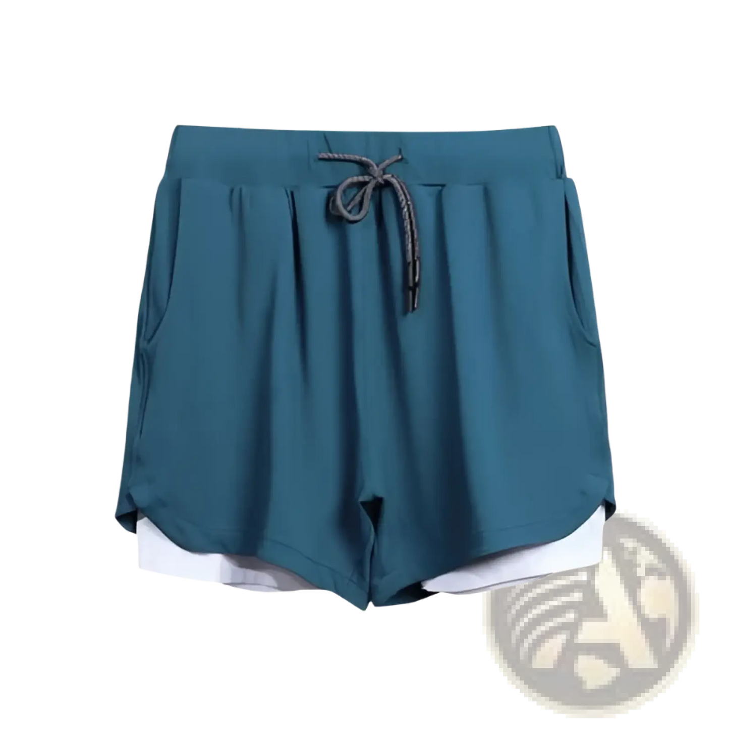 Men's 2-in-1 Breathable Quick Dry Athletic Training Shorts
