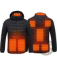 Men's 8-zone Intelligent Lightweight Heated Hooded Jacket