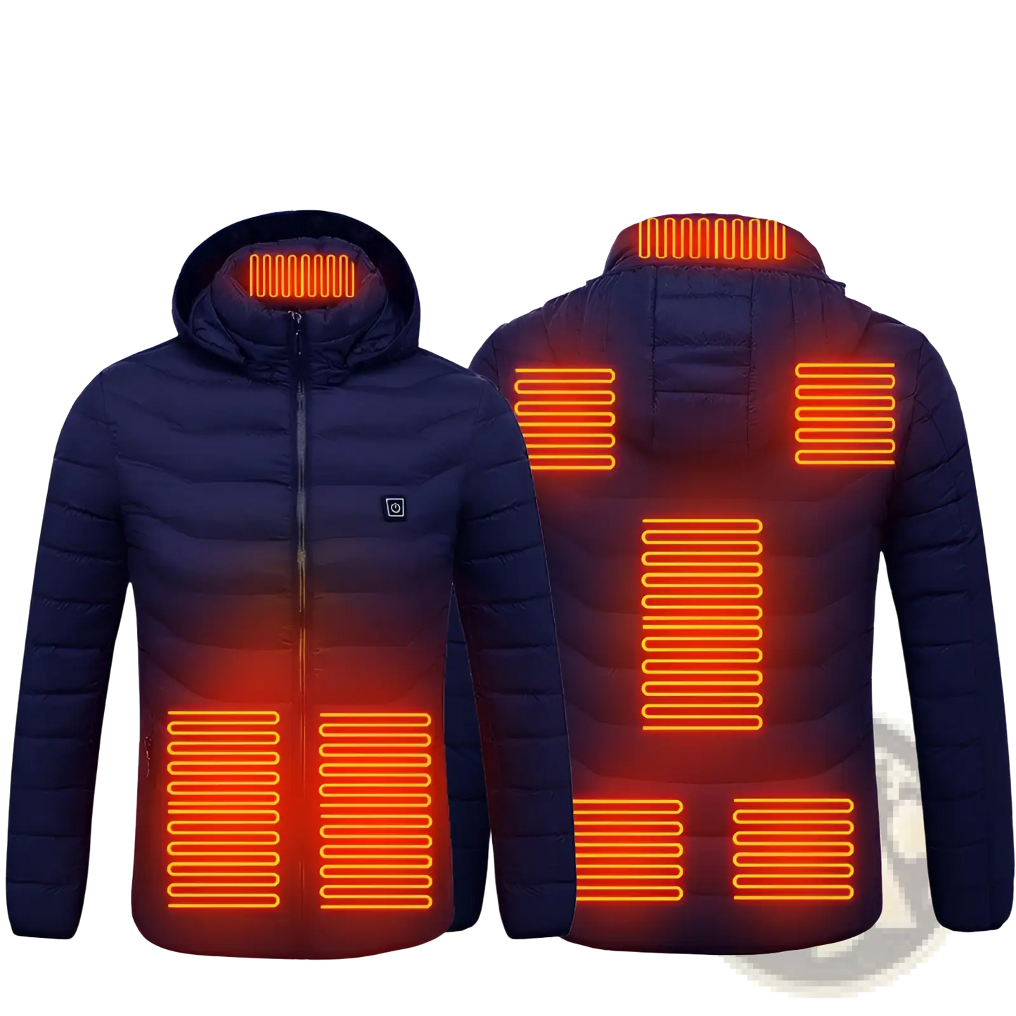 Men's 8-zone Intelligent Lightweight Heated Hooded Jacket
