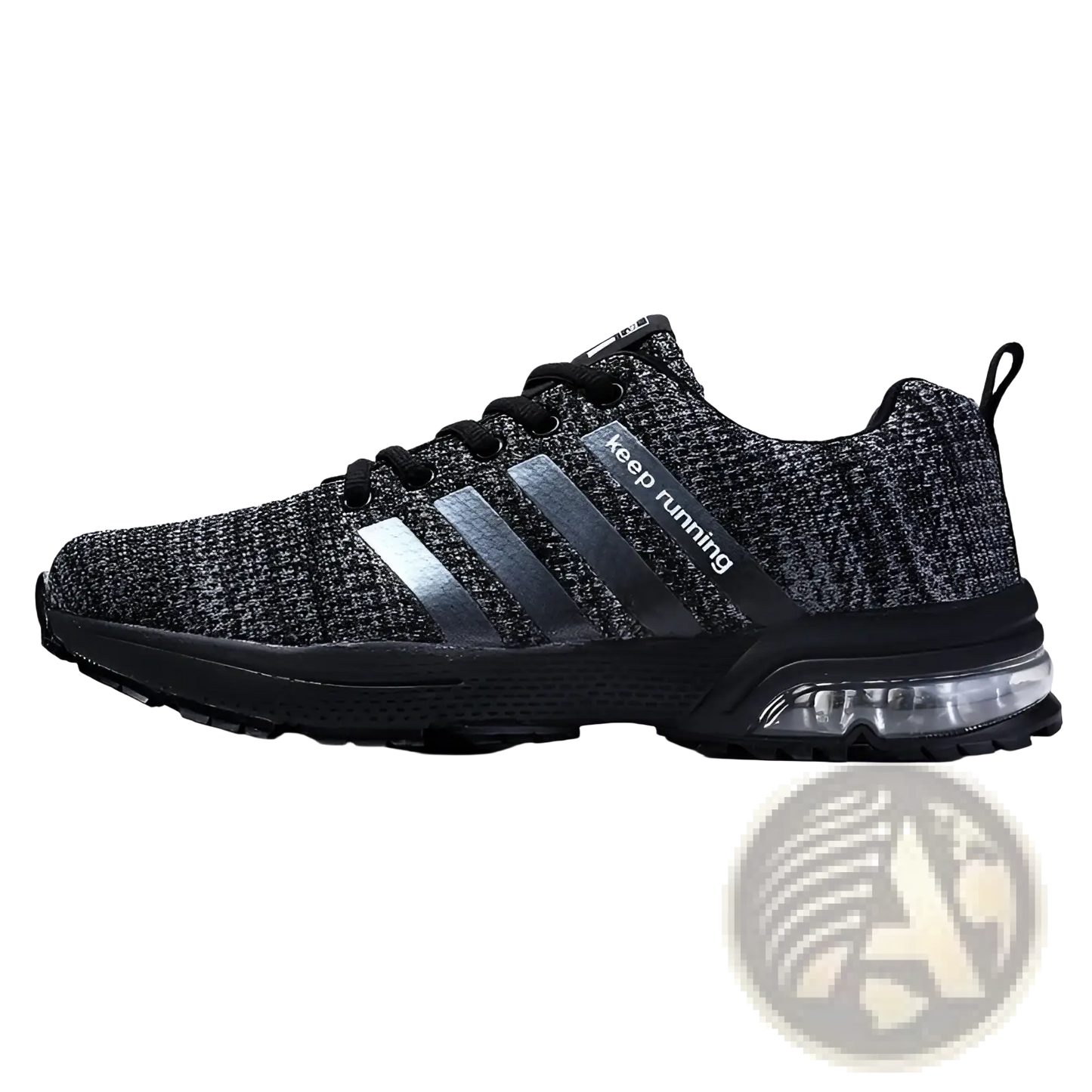 Men's Air Cushion Knit Running Sneakers Large Size