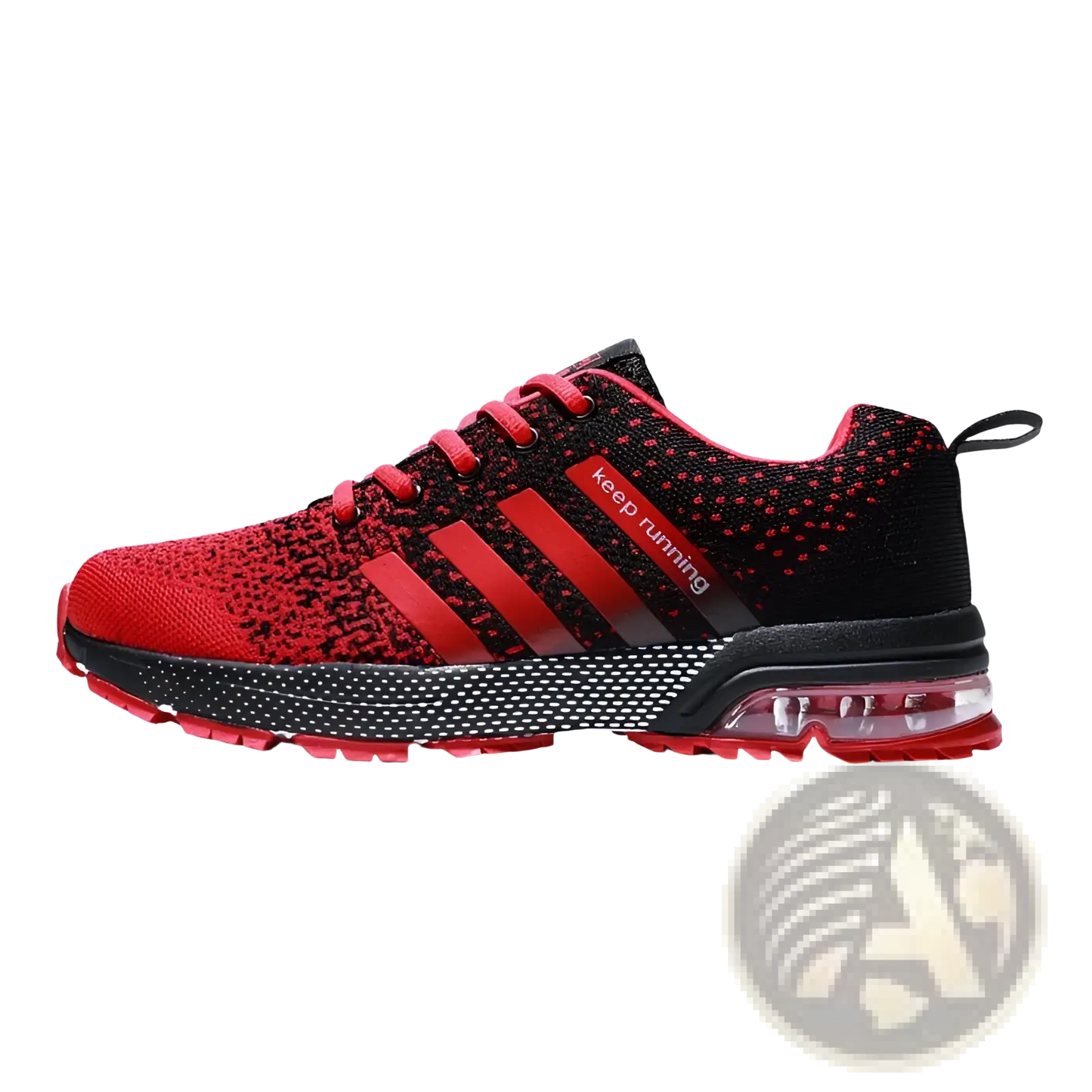 Men's Air Cushion Knit Running Sneakers Large Size