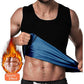 Unisex Metallic Sauna Sweat Vest and Waist Slimmer