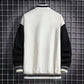 Men's Urban Letter Print Streetwear Varsity Jacket