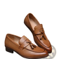 Men's British Retro Tassel Leather Loafers