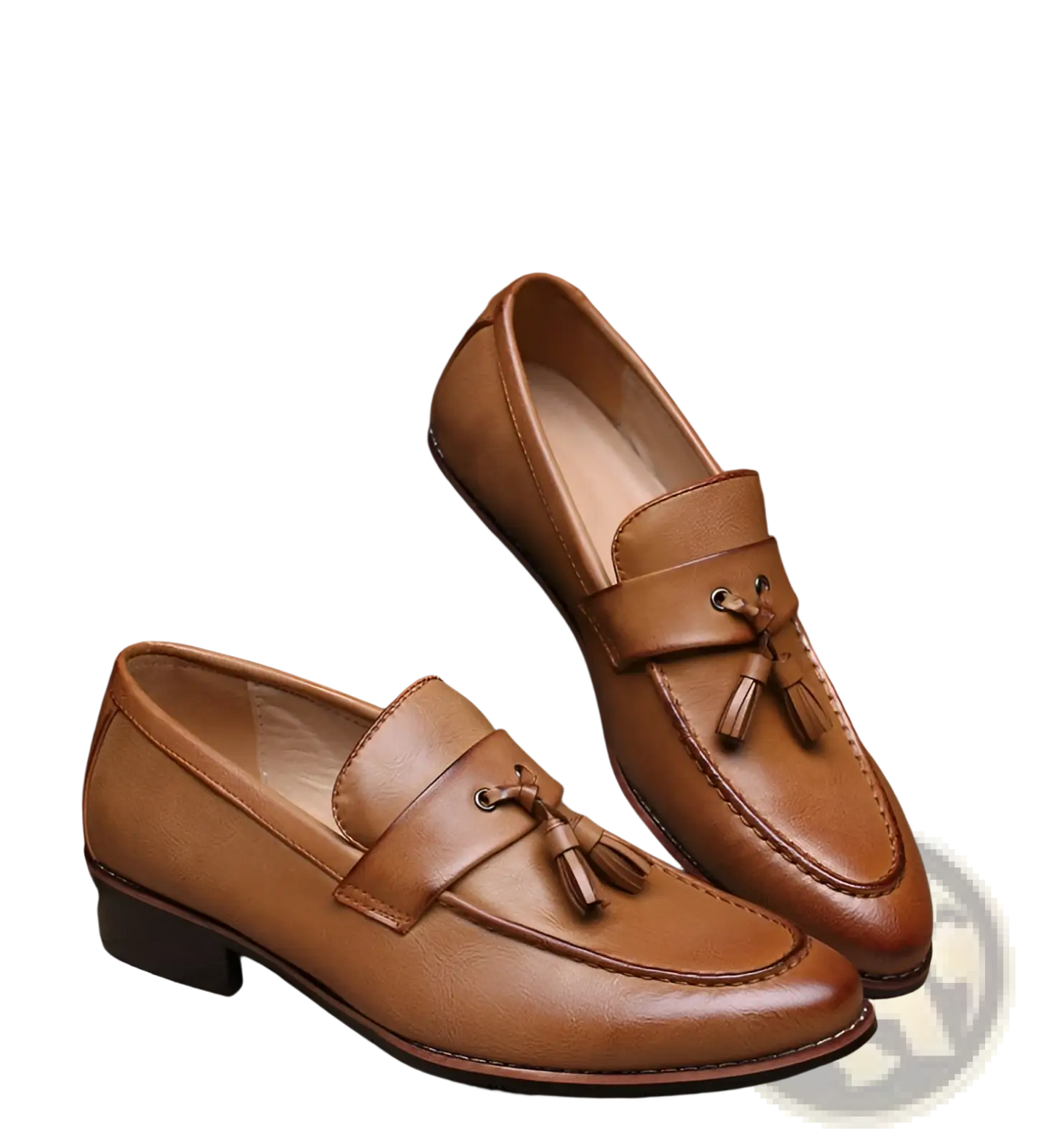 Men's British Retro Tassel Leather Loafers