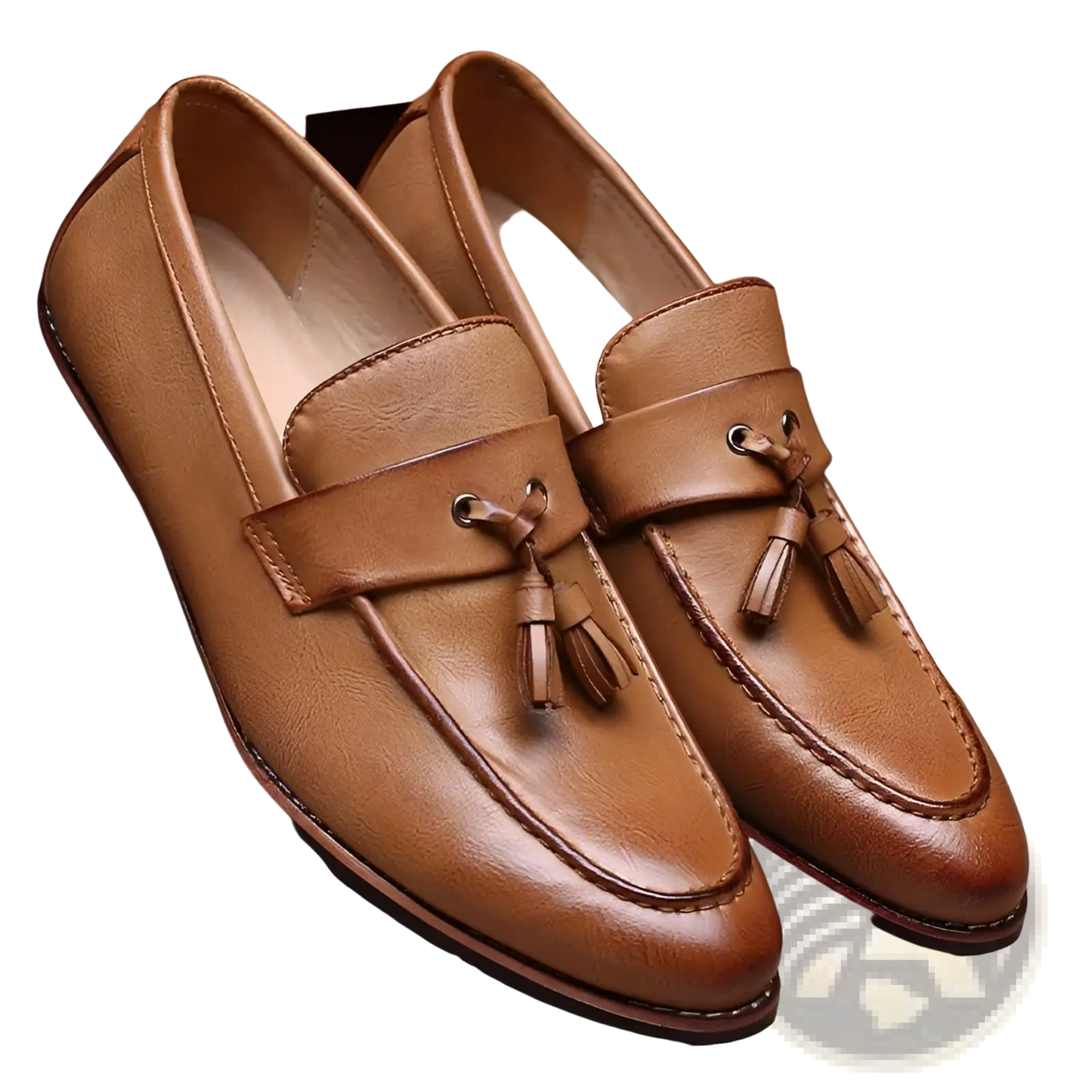 Men's British Retro Tassel Leather Loafers