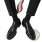 Men's British Style Chunky Sole Leather Brogue Shoes