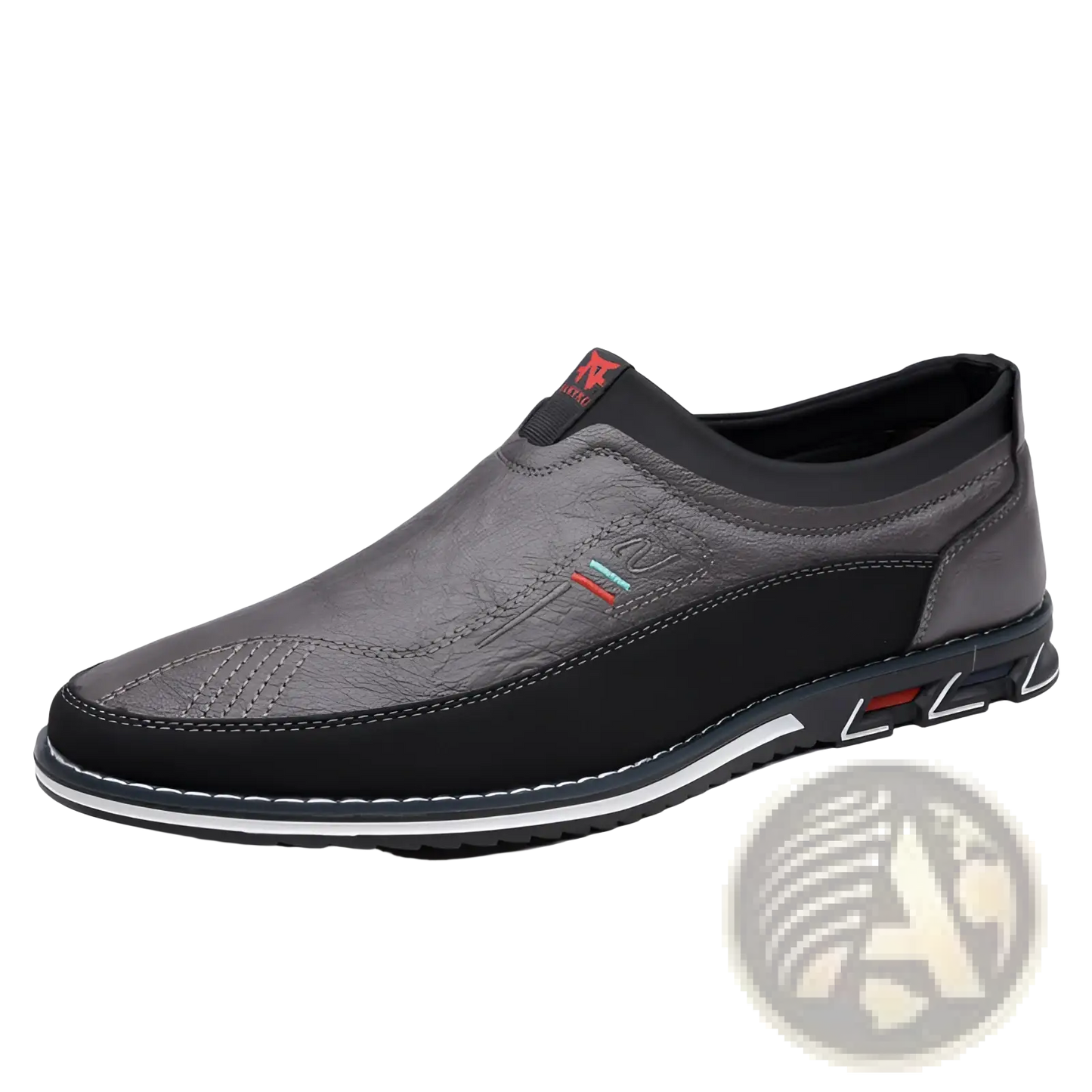 Men's Business Casual Leather Slip-on Loafers