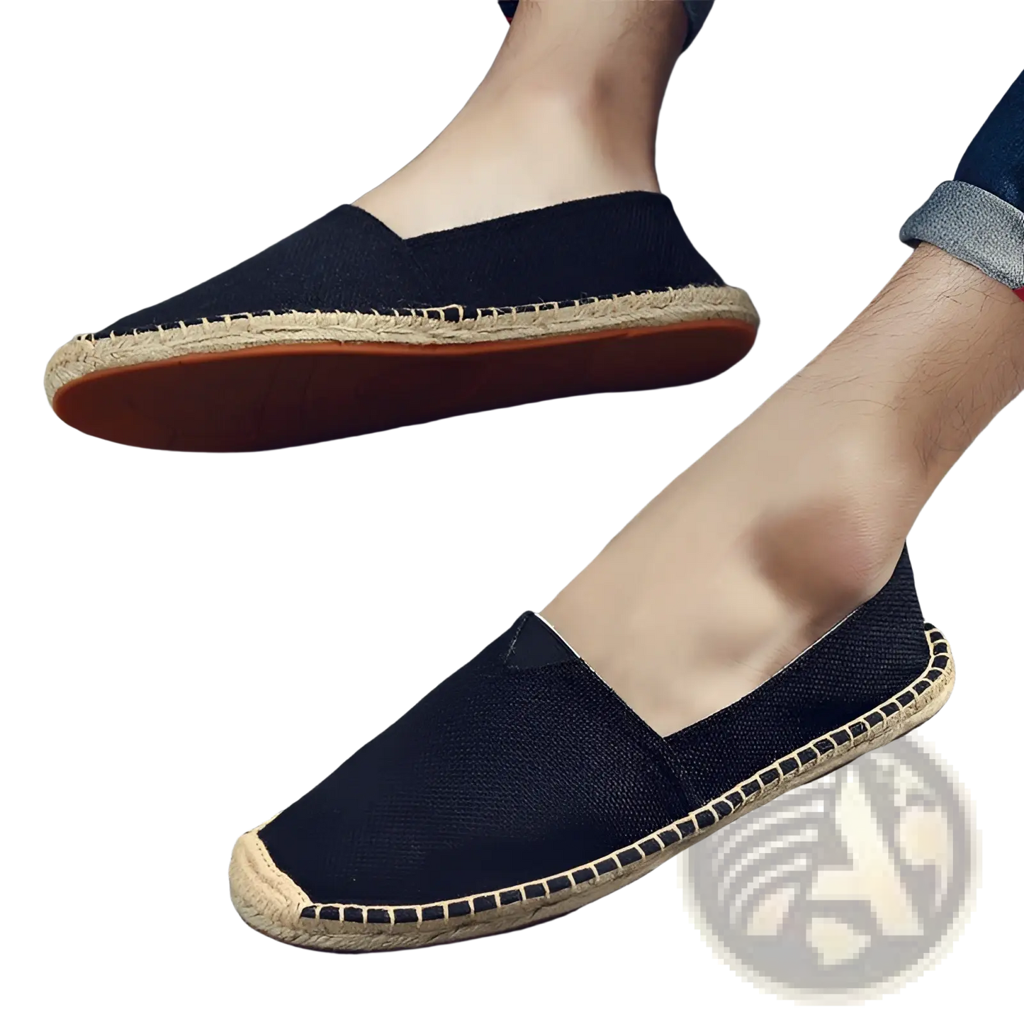 Men's Canvas Espadrille Slip on Summer Shoes
