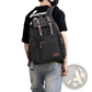 Men's Canvas Travel Backpack Large 20-35l Capacity