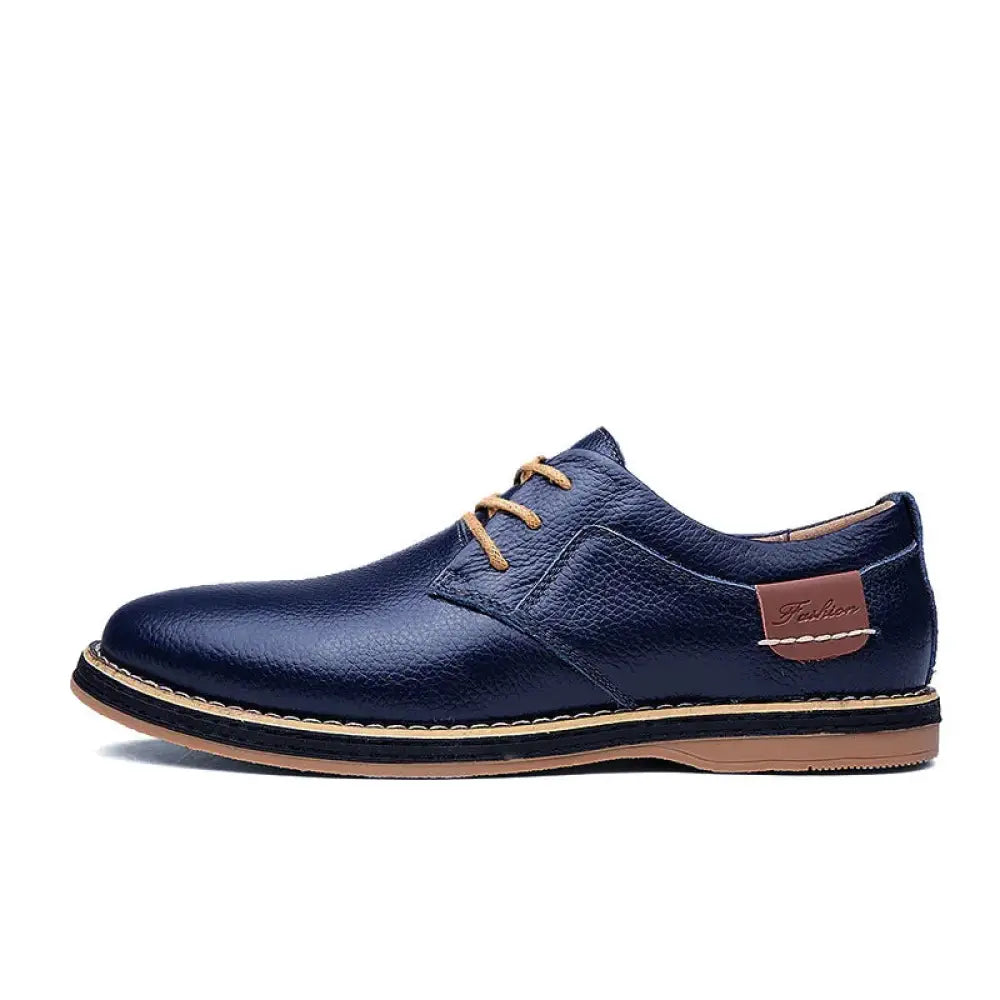 Men's British Leather Lace-up Dress Shoes