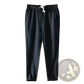 Men's Casual Plus Size Straight Fit Linen Joggers