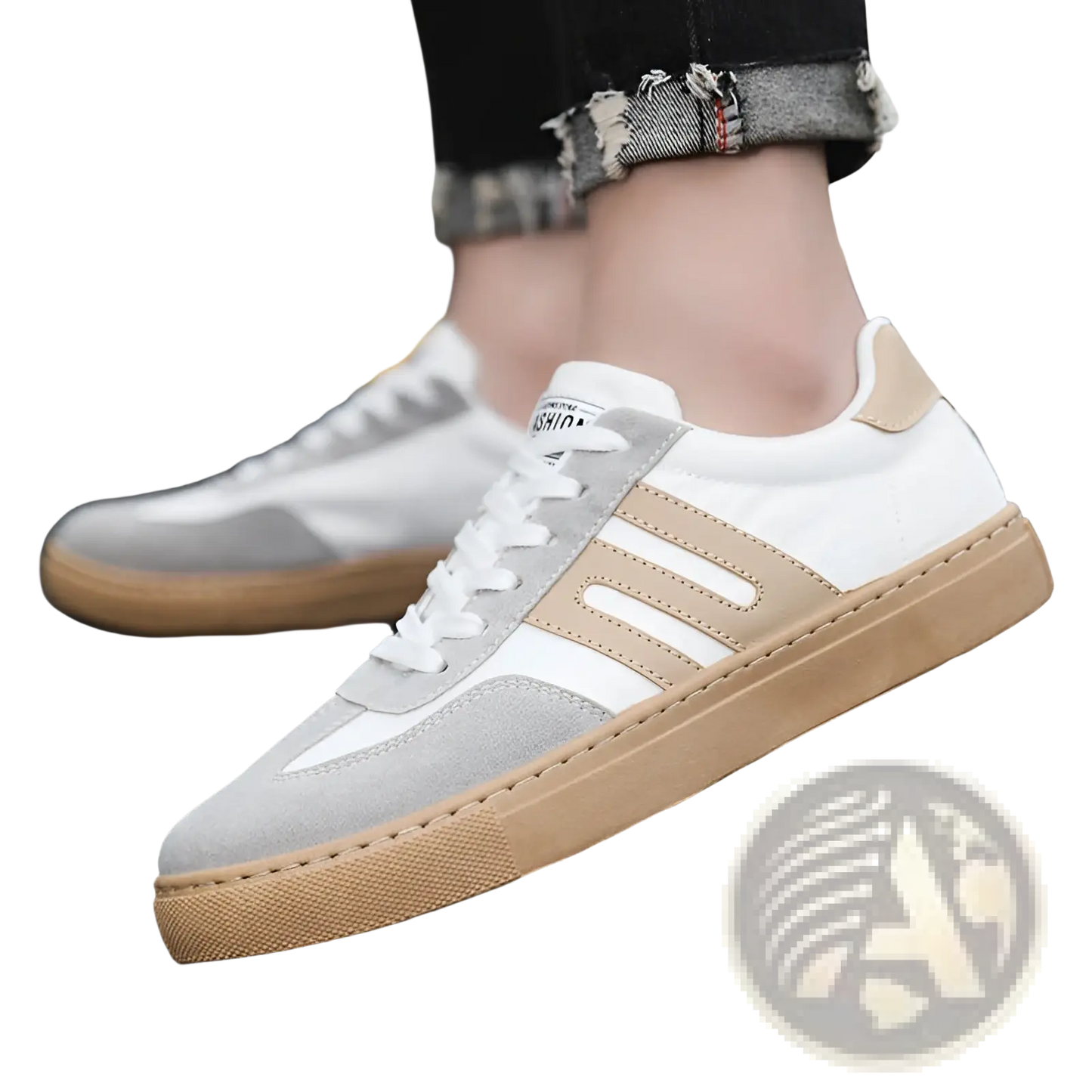 Men's Casual Suede Low Top Fashion Board Shoes