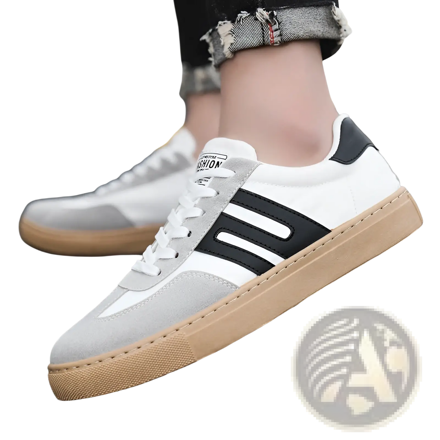 Men's Casual Suede Low Top Fashion Board Shoes