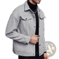 Men's Classic Slim Fit Wool Blend Lapel Jacket