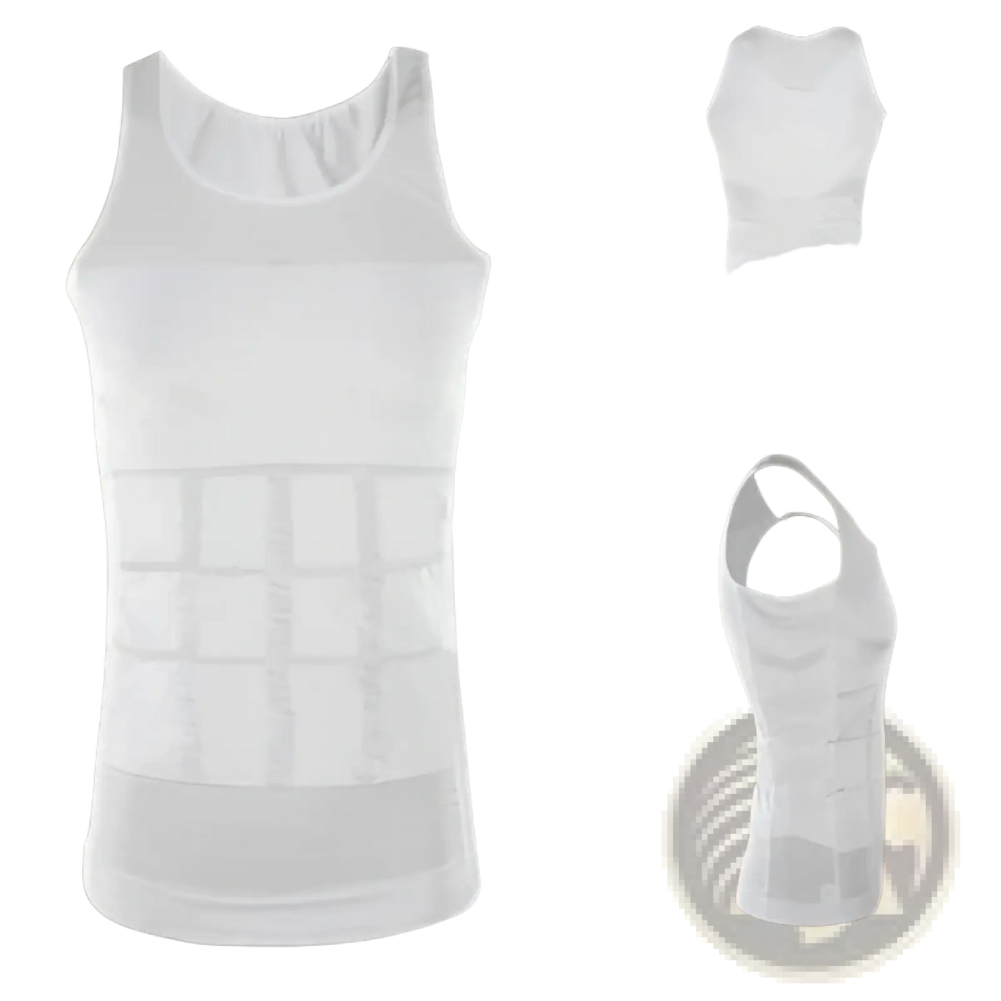 Men's Compression Tummy Shaper Mesh Slimming Vest