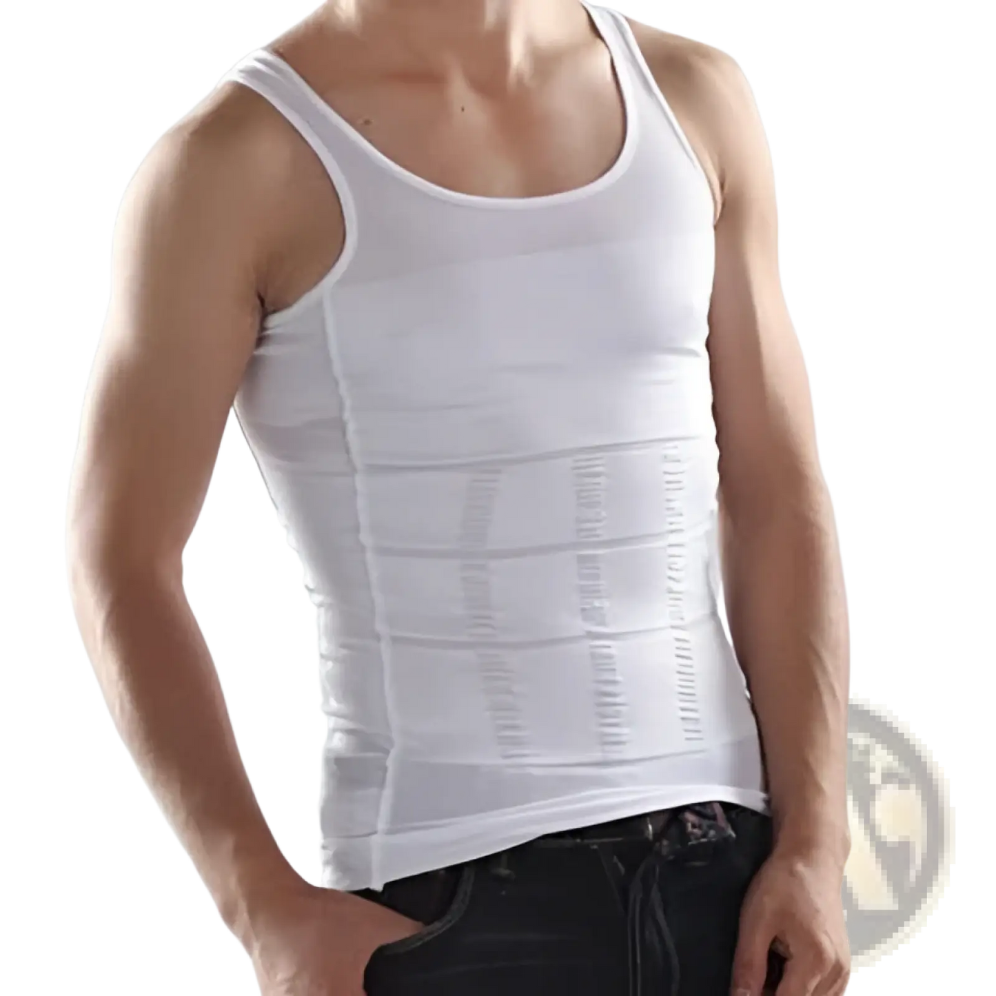 Men's Compression Tummy Shaper Mesh Slimming Vest