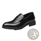 Men's Cowhide Leather Height Increasing Formal Loafers