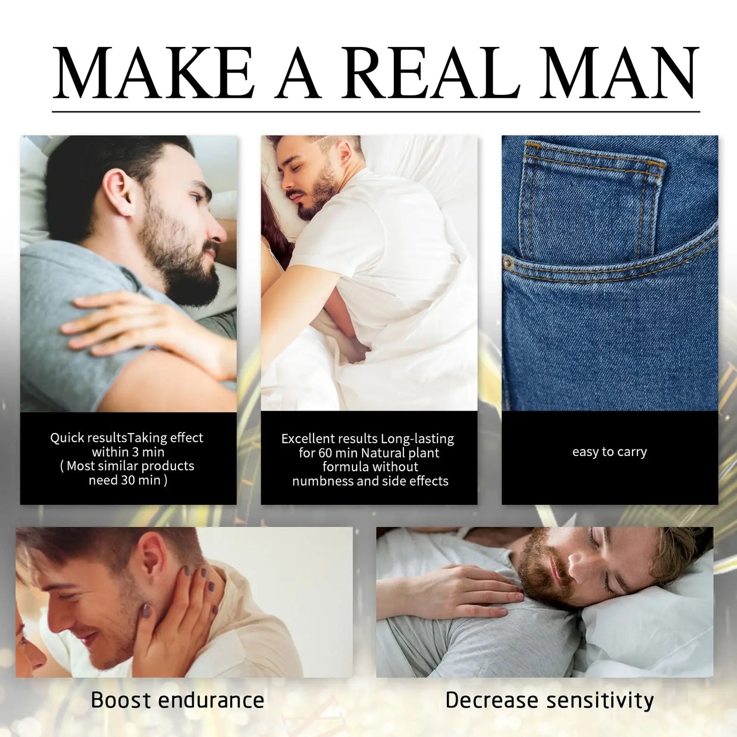 Men's Delay Spray for Stamina and Sensitivity 30ml