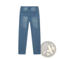 Men's Distressed Slim Fit Stretch Denim Jeans
