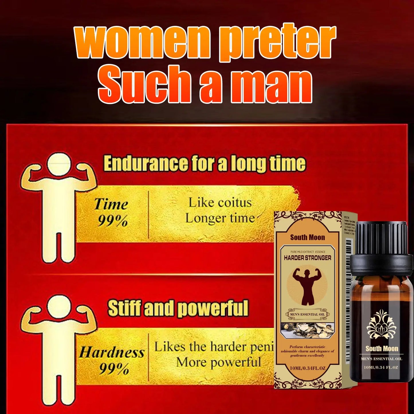 Men's Essential Oil Jojoba Massage Vitality 10ml