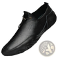 Men's Genuine Leather Slip on Casual Sports Shoes