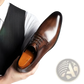 Men's Hand Rubbed Leather Oxford Dress Shoes