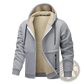 Men's Heavyweight Sherpa Lined Fleece Zip Up Hoodie