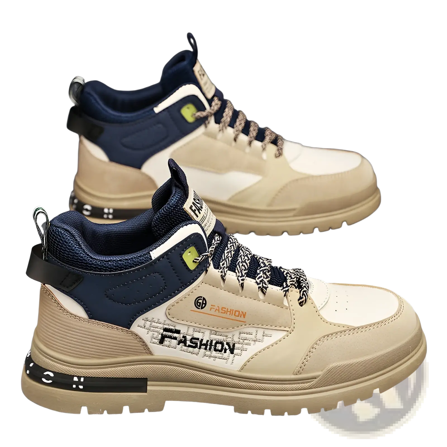 Men's High-top Chunky Elevator Sneakers Xb13