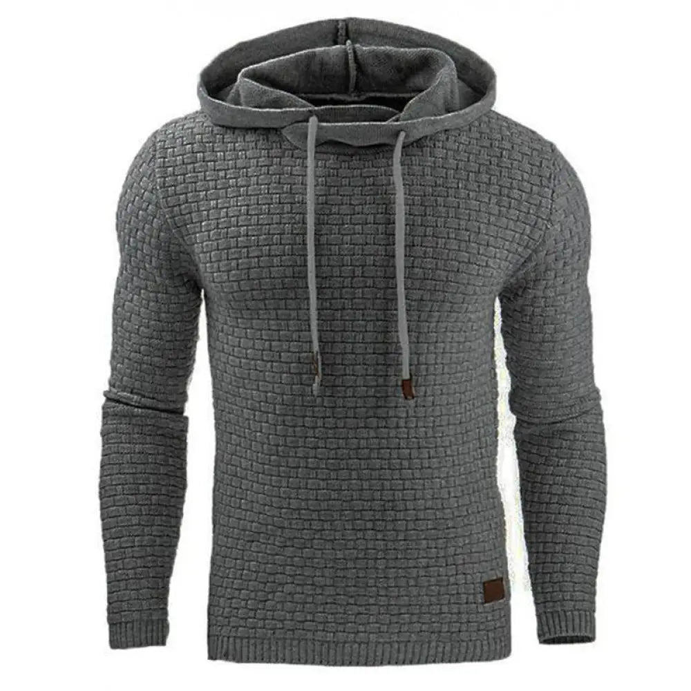 Men’s Premium Textured Fleece Lined Thermal Hoodie