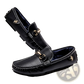 Men's Horsebit Leather Loafers with Plush Winter Lining