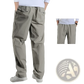 Men's Japanese Style Cotton Straight Leg Workwear Pants