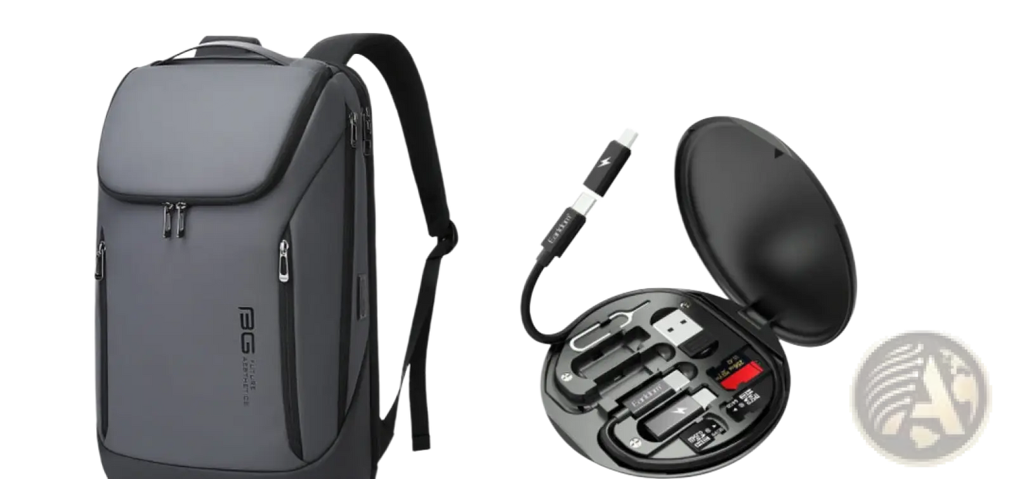 Men's Laptop Travel Backpack with Usb Charging